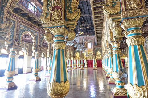 Visite du palais royal de Mysore