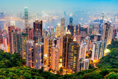 Hong Kong: Night Walking Tour, Tram Ride, & Victoria Peak