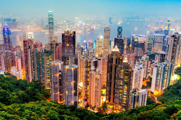 Hong Kong: Night Walking Tour, Tram Ride, & Victoria Peak