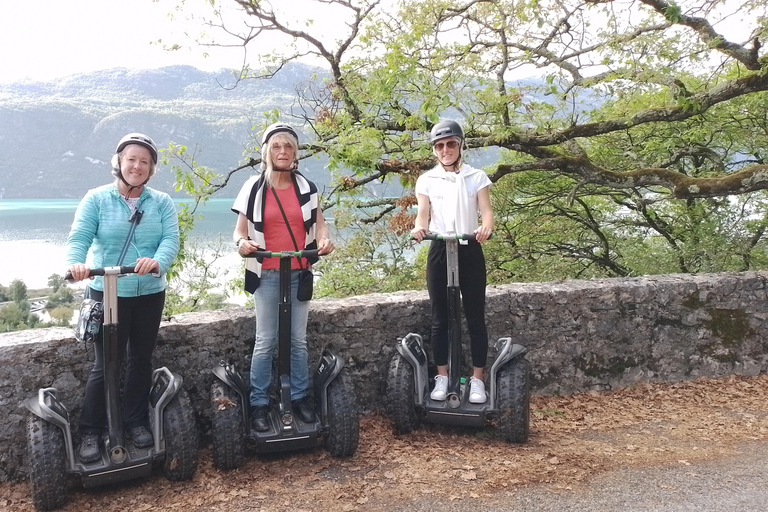 Segway hike 2h00 Aix les Bains between lake and forest Segway ride information