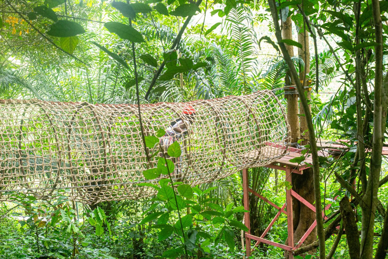 From Accra: Asenema Waterfalls and Zipline Adventure Tour