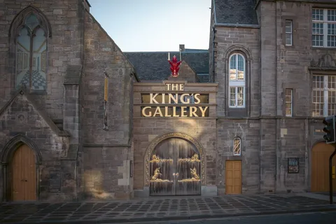 Biglietto d'ingresso per la Galleria del Re di Edimburgo