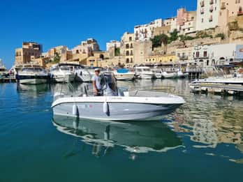 Castellammare del Golfo: Half-Day Boat Rental in september