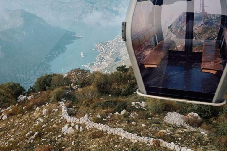 From Budva: Cable car ride and Tivat sunset