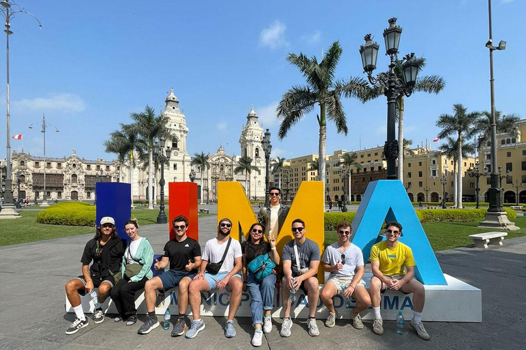 Lima: Wycieczka po mieście z odbiorem z centrum historycznego i Miraflores