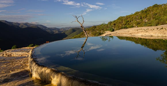 Oaxaca: Full-Day Sightseeing Tour to Hierve el Agua, Mitla Ruins, Textiles, and Mezcal