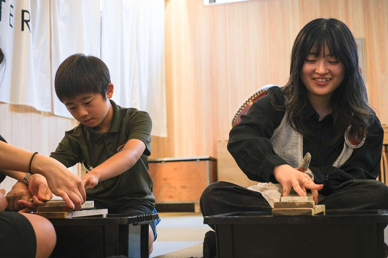 Tokyo: Knife Making Workshop (Sharpening, Engraving)