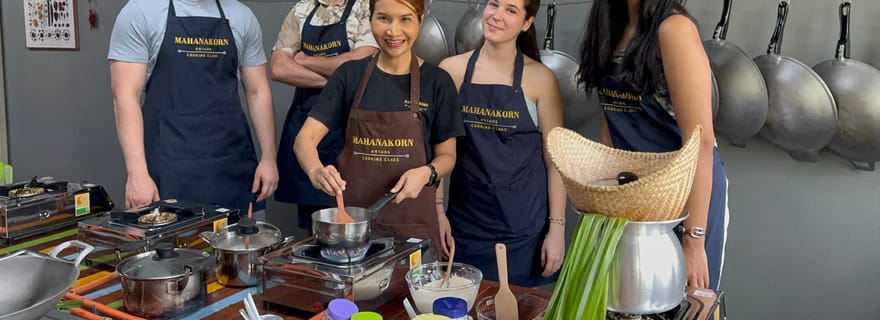 Bangkok : cours de cuisine thaïlandaise authentique - Confortable, pratique