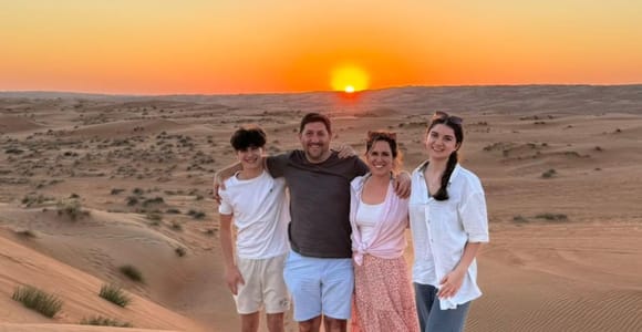 2 PM Desert Trip: Al Mintirib Castle, Sunset & Camp Dinner