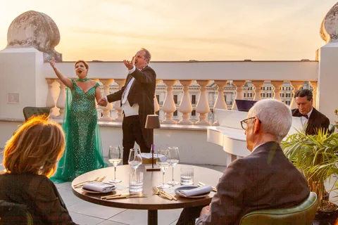 Rom: Gourmet-Dinner auf der Dachterrasse & Opernaufführung
