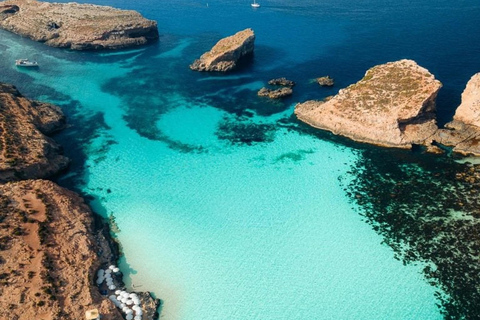 Malta: Passeio de barco privado a Comino, Lagoa Azul e GozoPasseio de barco privado de 2 horas