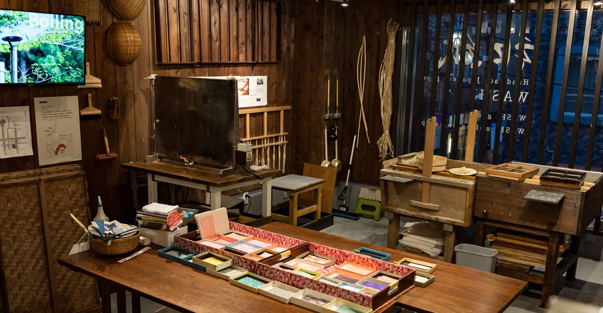 Tokyo Asakusa : Handmade Japanese Paper Workshop photo 9