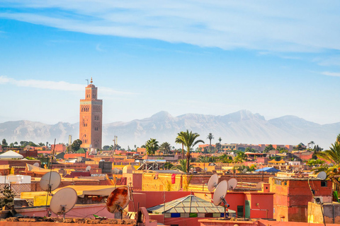 From Taghazout or Agadir: Marrakech Guided Day TripTour From Taghazout