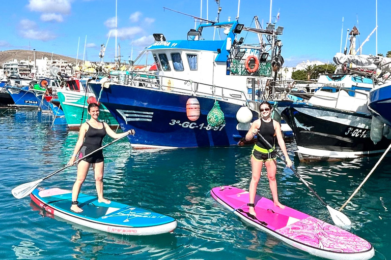 Gran Canaria: Stand Up Paddle Excursion, Arguineguín. 2 hours.