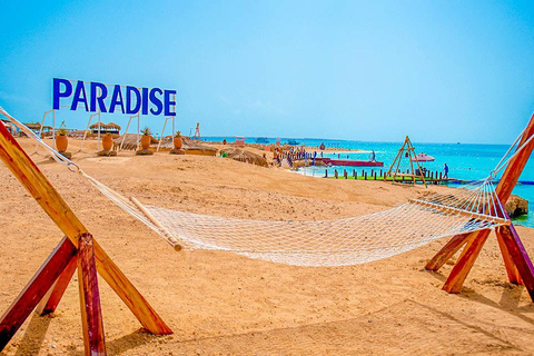 Hurghada: Paradise Island w/ Snorkeling &amp; Opt Semi-SubmarineParadise Island Without Option Semi-Submarine