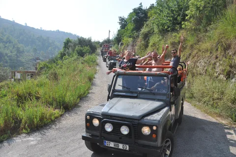 Alanya: Village Safari, Dimçay and Oba River Combo Tour