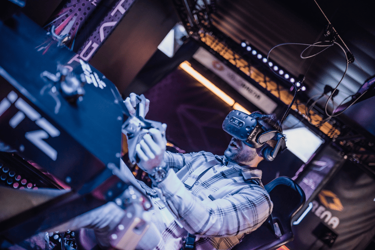 Zurich: Virtual Reality Space Racing SimulatorMonday to Friday Afternoon Time Slots