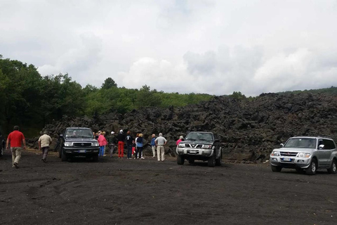 Excursão multilíngue ao Monte Etna e Taormina saindo de Palermo