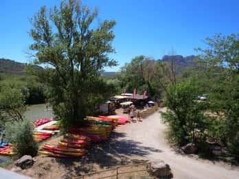 Canoeing and kayaking on the Argens: 1-hour rental: "Rocher de Palay" route