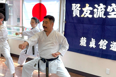 Samurai Karate Experience in Osaka – English-Friendly Class