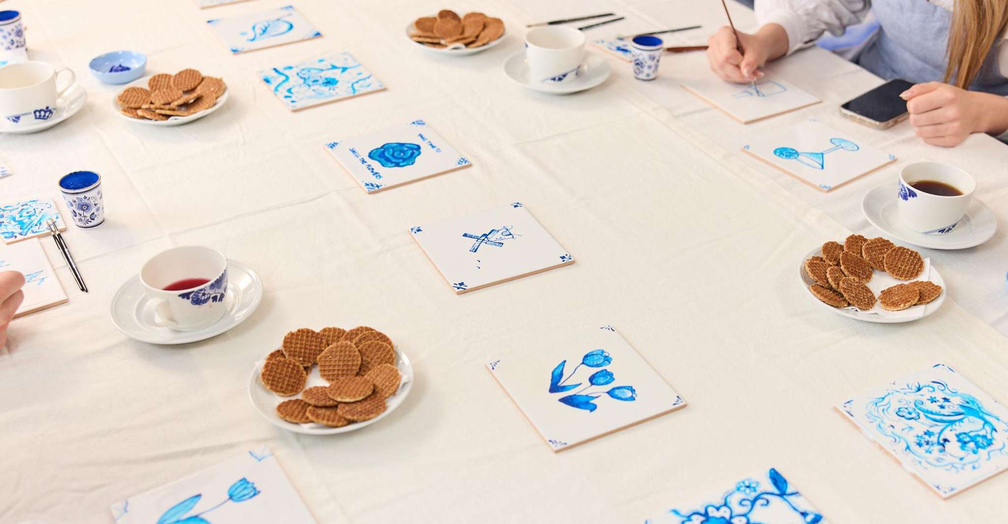 Amsterdam: Traditional Dutch Blue Tile Painting Workshop photo 14