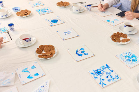 أمستردام: ورشة رسم البلاط الأزرق الهولندي التقليدي