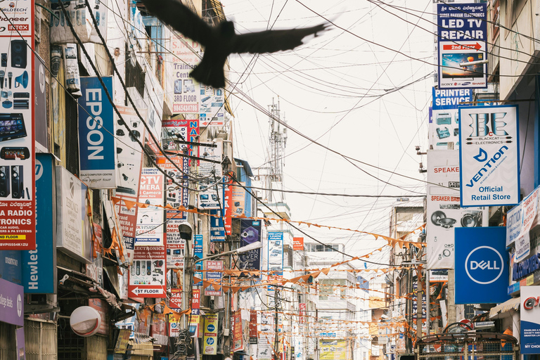 Experimente Bangalore - Excursão noturna a pé pela cidade e visita ao mercado