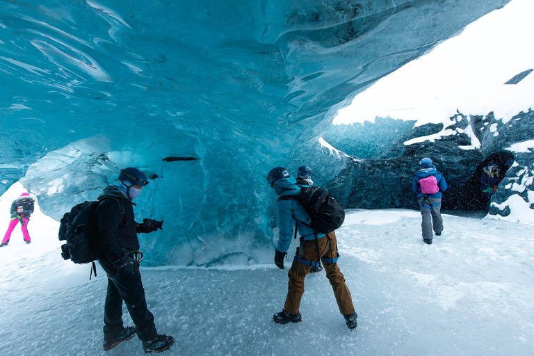 From Jökulsárlón: Ice Cave and Glacier Exploration Tour