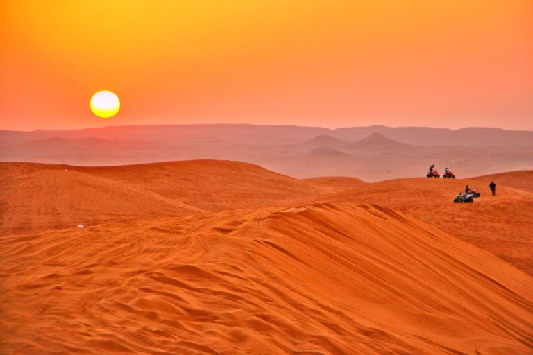 Excursion dans le désert en VTT/quad avec promenade à dos de chameau depuis Riyadh