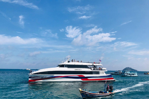 Krabi to Koh Samui by Coach and Boat By Coach and Ferry