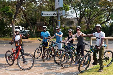 Victoria Falls: Guided Bicycle Tour with Local Guide