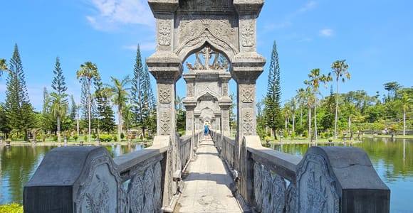 East Bali: Temple, Water Palace & Hidden Waterfall Day Tour