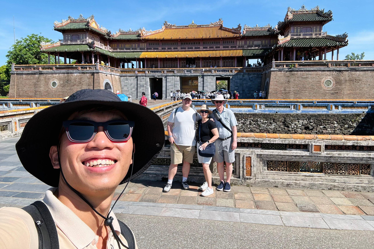 Da Nang eller Hoi An: Hue stadsvandring dagsutflykt med lunchFrån Da Nang Hue stadsvandring med lunch