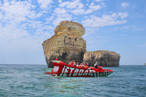Exciting 1-hour jet boat ride along the Algarve Coast Exciting 1-hour jet boat tour along the Algarve coast