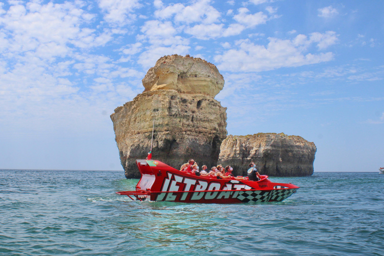 Exciting 1-hour jet boat ride along the Algarve Coast Exciting 1-hour jet boat tour along the Algarve coast