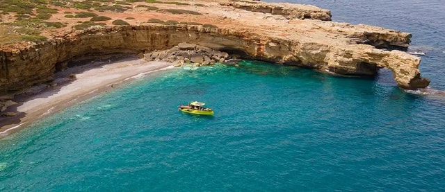 Rethymno: Schnellboot-Tour mit Schnorcheln & Schwimmen