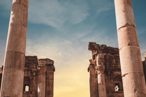 Desde el Mar Muerto : Excursión de un día a Jerash y la ciudad de AmmánTransporte y entradas