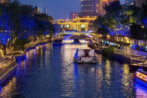 Liangma River Cruise: Single & 2-person tickets 1 Guest + 1 Pet Ticket | Night Cruise, 19:00 Session
