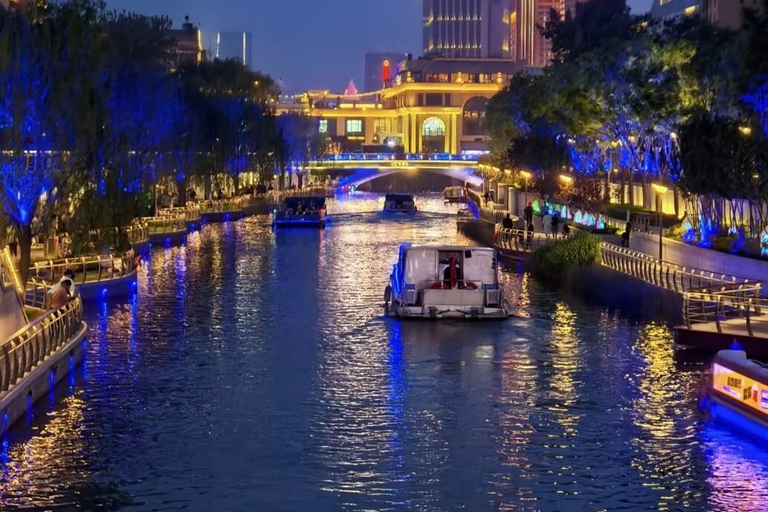Liangma River Cruise: Single & 2-person tickets 1 Guest + 1 Pet Ticket | Night Cruise, 19:00 Session