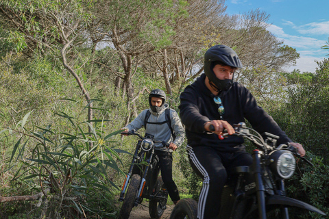 Lisbon: Electric Dirt Bycicle Tour with Ocean Views