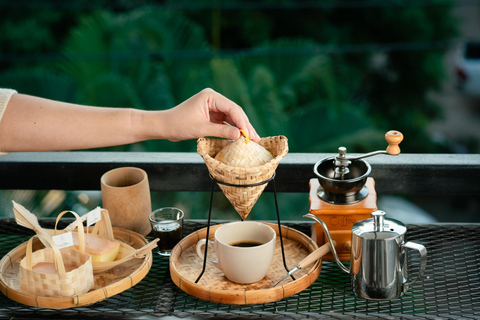 Vientiane: Bamboo Drip Coffee Experience at Haysoke Temple