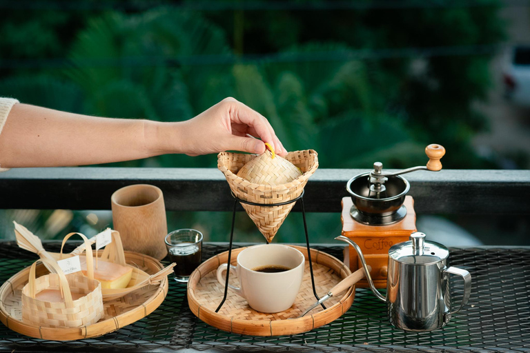 Vientiane: Bamboo Drip Coffee Experience at Haysoke Temple
