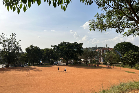 Kampala: Sports, Board, Football/Soccer Game in Kampala Slum