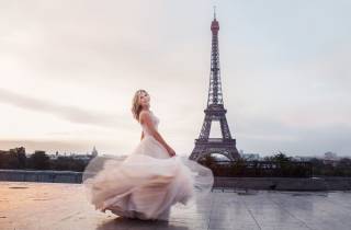 Paris: Privates Fotoshooting in der Nähe des Eiffelturms