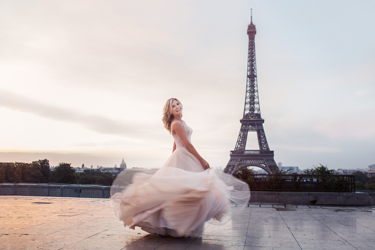 Parigi: Servizio fotografico privato vicino alla Torre Eiffel