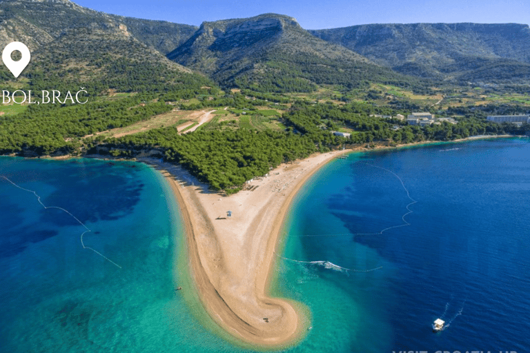Split: Full-Day 4 Islands Tour by Luxury Boat