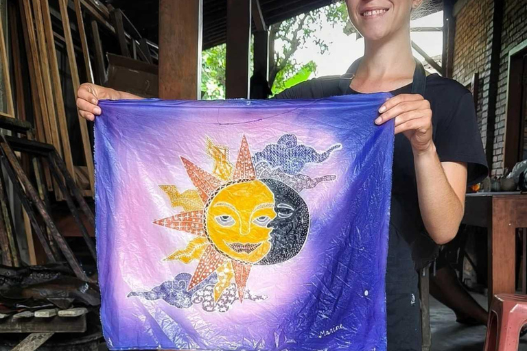 Yogyakarta: Javanese Village Tour with Batik & Cooking Class Java Village Tour with Batik & Cooking Class without Ticket