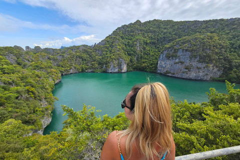 Koh Pha Ngan: Day Tour Ang Thong with Kayak, Snorkel & Lunch Option 1: Hotel Pick up in Koh Pha Ngan