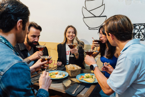 Tour gastronomico delle Tapas con bevande e cibo