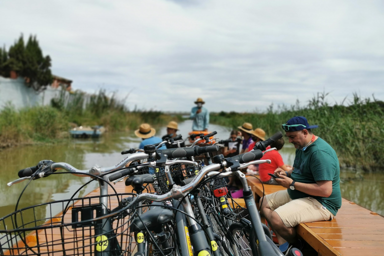 Valência: passeio de bicicleta e barco pelo Parque Natural da Albufera